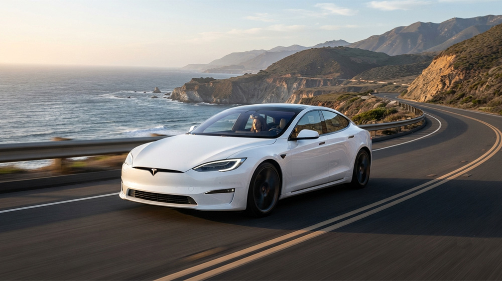 Resetování jednotky odpružení Tesla